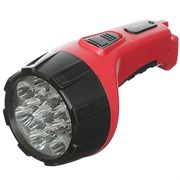 Фонарь ручной ОБЛИК 215, аккумуляторный, встроенная вилка 220В, 15 светодиодов, 2 режима 39549