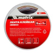Лента клейкая (скотч) MATRIX 89071, 50ммx10м, алюминиевая 88785