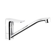 Смеситель для кухни FRUD R49101, однорычажный, на гайке, хром 90049