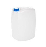 Канистра Евро ТНП, 20л, с мерной шкалой, с ручкой, пищевой пластик 19443