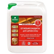 Покрытие защитное (антисептик) PROSEPT ОГНЕБИО PROF1, 5л, огнебиозащита для древесины, 1 группа, бесцветный 86055
