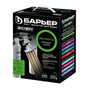 Водоочиститель (фильтр) Барьер ЭКСПЕРТ Жесткость для очистки от хлора, для установки под мойку, с краном 53250