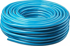 Шланг поливочный Grinda CLASSIC 8-429001-1/2-50, 1/2дюйм, 50м, ПВХ, трехслойный, армированный, голубой 21641