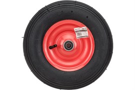 Колесо надувное ECO WB-P121 для тачек WB300-1; WB301-1, диаметр 380мм, посадочный диметр 16мм 90640