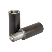 Петля гаражная ПГ-18-100, 18х100мм, приварная, сталь, с впрессованным шариком 55137