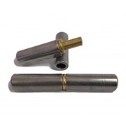 Петля каплевидная TACIT, 16х100мм, приварная, сталь, с шайбой, для металлических решеток 67868