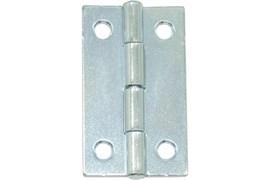 Петля мебельная/карточная МЕТАЛЛИСТ, 50х30мм, оцинкованная сталь 41012
