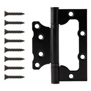 Петля накладная Code Deco B2-BLM, 100х70х2.5мм, универсальная, сталь, матовый черный 80732