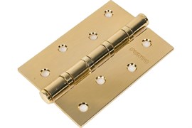 Петля накладная PUNTO 4B SB, 100х70х2мм, универсальная, сталь, матовое золото 49412