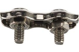 Соединитель (зажим) для троса двойной Duplex 2мм 86689