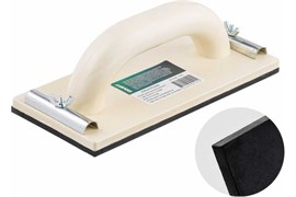 Терка шлифовальная ВОЛАТ 25100-80, 230x80мм, полипропиленовая, с металлическим фиксатором 79263