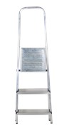 Лестница стремянка ВИХРЬ СА 1х9, 9 ступеней, высота 0.64м, алюминиевая 70525