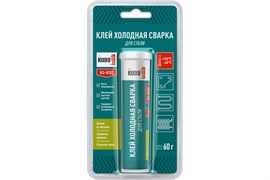 Клей-холодная сварка для стали KUDO KU-H102, 60г, двухкомпонентный 73749