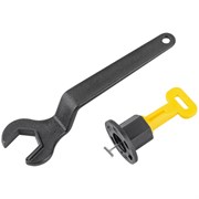 Система выравнивания плитки СВП FIT 16800, комплект: многоразовый зажим + гайки 50/50шт 90940