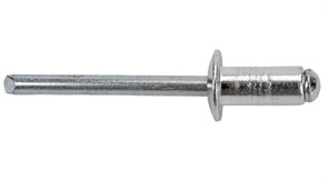 Заклепка вытяжная STARFIX SMZ1-42330-25, 4.8х10мм, алюминий/оцинкованная сталь, набор 25шт 75617