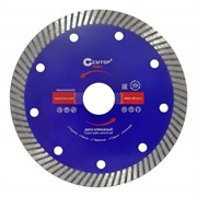 Диск отрезной алмазный CUTOP 65-12523, 125x2.3x10x22.2мм, сверхтонкий, Cупер-турбо, мелкий зуб, сухая резка 68011