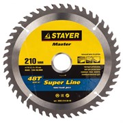 Диск пильный по дереву STAYER SUPER-Line, 210x32/30мм, 48Т - 48 зубьев 72643