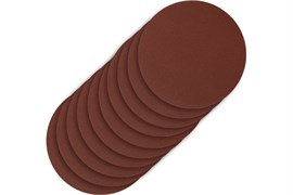 Круг абразивный СИБРТЕХ №600, 125мм, на ворсовой подложке, P600, набор 10шт 90159