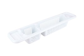 Полка для ванной АЛЬТЕРНАТИВА М6532, пластик 90200