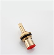 Кран-букса POTATO P52-4, 15мм (1/2 дюйма), 20 шлицов, 2 резьбы, металлокерамика, 89533