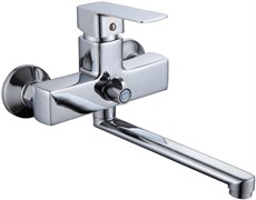 Смеситель для ванны AMMORE А4701-1, однорычажный, с плоским изливом, хром 89522