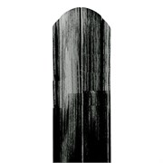 Штакетник М-образный фигурный STYNERGY РЕ 0.4x108x1500мм, оцинкованная сталь с полимерным покрытием, дуб серый 90250