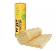 Утеплитель базальтовый ISOVER Теплый дом Твин 5490x1220x50мм, 0.67м3, рулон 90847