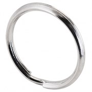 Кольцо для ключей, диаметр 30мм, большое, сталь 55356