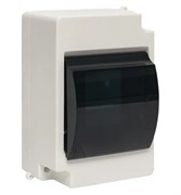 Щит распределительный для открытой проводки EKF PROxima pbm40-nk-4 КМПн 1/4, на 4 модуля, пластиковый, с дверцей 86664