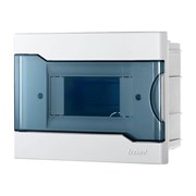 Щит распределительный для скрытой проводки Lezard 730-1000-006 ЩРВ-П-6, на 6 модулей, IP40, пластиковый, с дверцей 85115