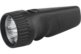 Фонарь ручной ЭРА SDA30M-Box, аккумуляторный NiMN, светодиодный 5LED 1Вт, 1 режим, с встроенной вилкой 88389