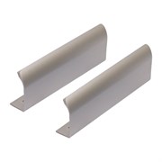 Ручка-профиль мебельная StahlBuro A305-96, 96мм, SN матовый никель, за шт. 90128