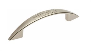 Ручка-скоба мебельная Tech-Krep/Zitar 5-002-128, 128мм, матовый никель, за шт. 91589