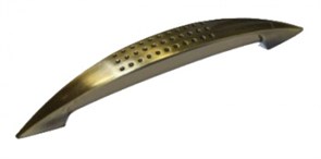 Ручка-скоба мебельная РК Люкс 3059, 128мм, бронза 91650