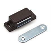 Магнит мебельный StahlBuro, 45x14мм, коричневый, поштучно 35251