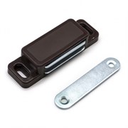 Магнит мебельный StahlBuro, 74x15мм, коричневый, поштучно 9037