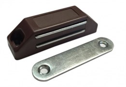 Магнит мебельный большой 00237, 72x22x13мм, коричневый 38044