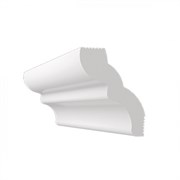 Плинтус потолочный Экструзия KINDECOR F-35, 36x30ммx2м, пенополистирол, белый 17672