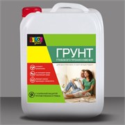 Грунтовка DECOR PAINT, акриловая, глубокого проникновения, 10л, для внутренних работ, с добавками против плесени 58515