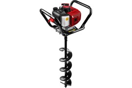 Мотобур ЗУБР МБ1-200Н, 1 оператор, диаметр 60-200мм, 52 см3, шнек в комплекте 92158