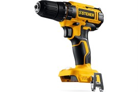 Дрель-шуруповерт STEHER CD-40, аккумуляторная, ударная, 20В, 40Нм, без АКБ 92248