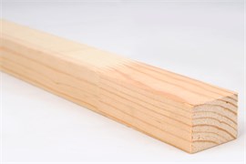 Брус 30x45мм, 2.1м, монтажный, сращенный, с сучками деревянный хвойных пород 80212