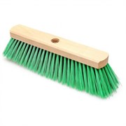 Щетка уличная 400x50x70мм, с резьбой, пластиковая, без черенка 21616