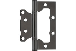 Петля накладная (бабочка) VETTORE FLUSH, 125х75х2.5-B2, цвет черный никель 80758