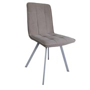 Стул с мягким сиденьем ЖЕНЕВА Б01 CREAM, г/п до 120кг, кремовый 92564