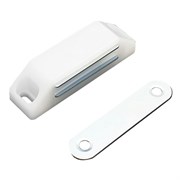 Магнит мебельный StahlBuro, 60x15мм, белый, поштучно 35252