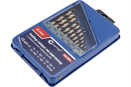 Сверла CUTOP Profi 48-601, 1.5-6.5мм, по металлу, набор 13шт. в боксе 83258