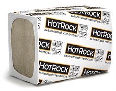 Утеплитель минеральная вата HOTROCK Блок, 100х600х1200м, 2.88м2, 4 плиты в упаковке 91222