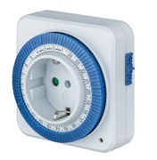 Таймер электромеханический Navigator 61558 NTR-A-S02-WH, розеточный 62309