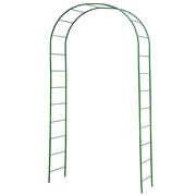 Арка садовая Green Line Лесенка, 1.2x2.52x0.34м, разборная, металлическая, зеленая 80293